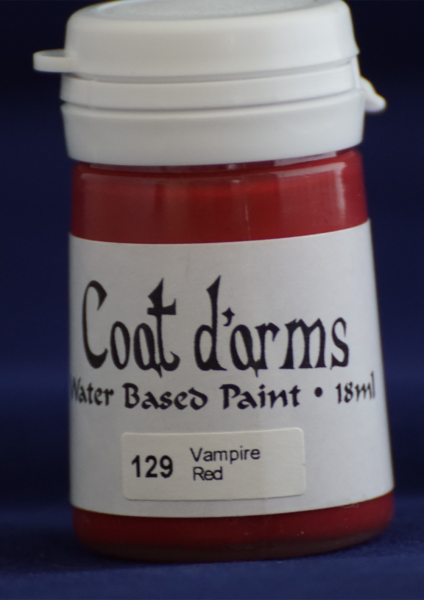 ​Coat d’arms 129 Vampire Red